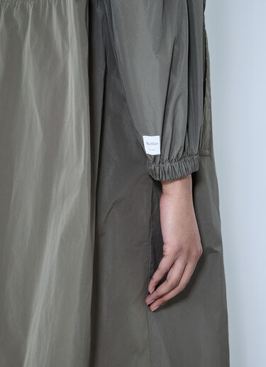 Max Mara Ripstop Hooded Coat Green max0259030