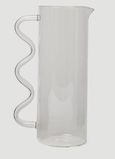 Sophie Lou Jacobsen Wave Pitcher Transparent spl0351009