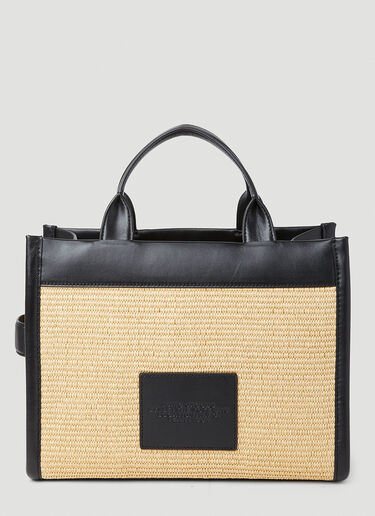 The Medium Leather Tote Bag in Black - Marc Jacobs