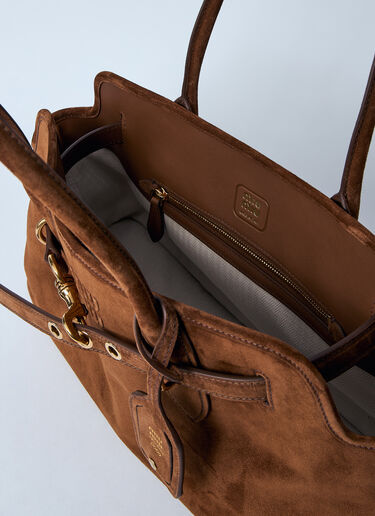 Miu Miu Aventure Suede Handbag Green miu0260048