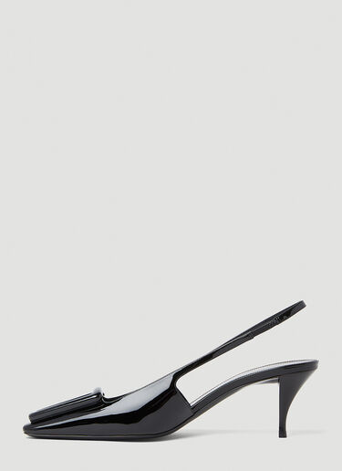 Saint Laurent 24 Kitten Heel Shoes Black sla0252044