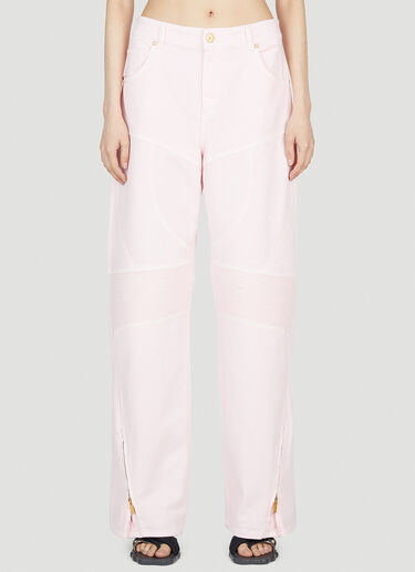 Blumarine 机车牛仔裤 粉色 blm0252039