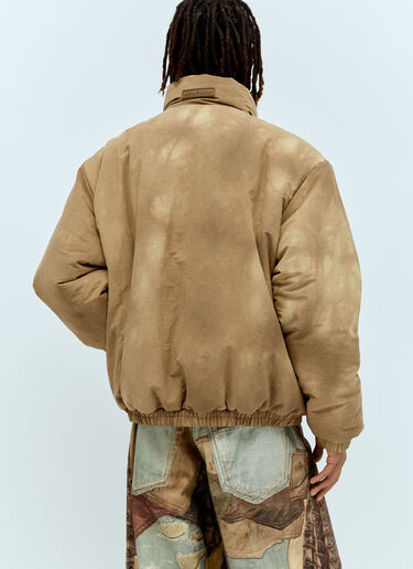 Acne Studios Dyed Puffer Jacket Brown acn0156002