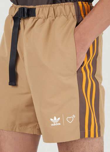 adidas by Human Made Windbreaker HM Jacket Brown ahm0146008