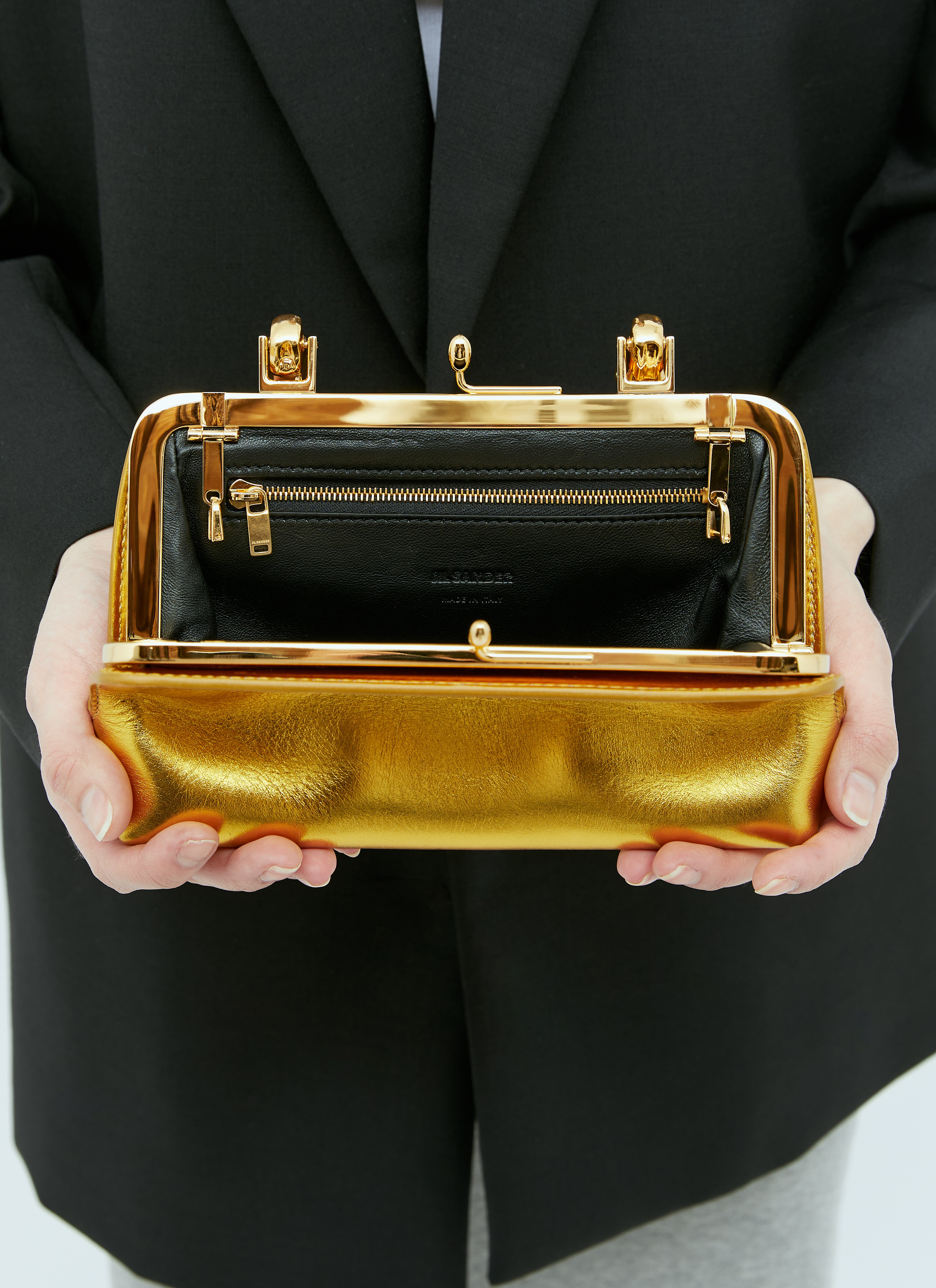 Jil Sander Women's' Goji Bamboo Mini Handbag in Yellow | LN-CC®