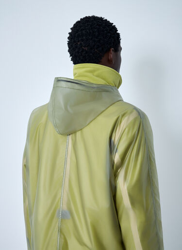 Stone Island Translucent Parka Hooded Jacket Yellow sto0162012