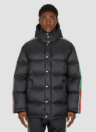Gucci GG Hooded Puffer Jacket Black guc0151056