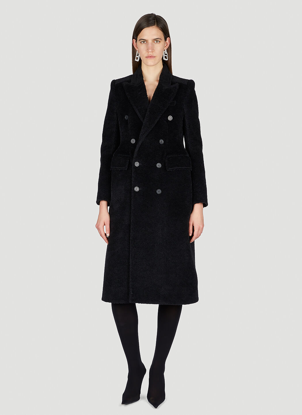 Balenciaga hourglass sale coat