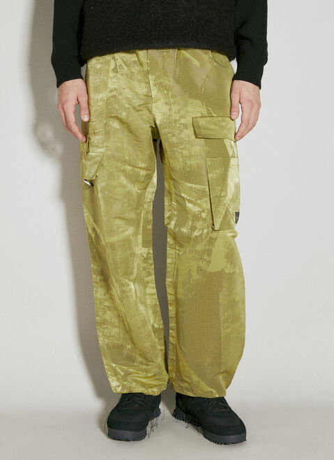 Y-3 Lined Rips Drawstring Pants Black yyy0354008