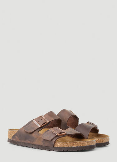 Birkenstock アリゾナ ツー ストラップ サンダル ブラウン brk0344005