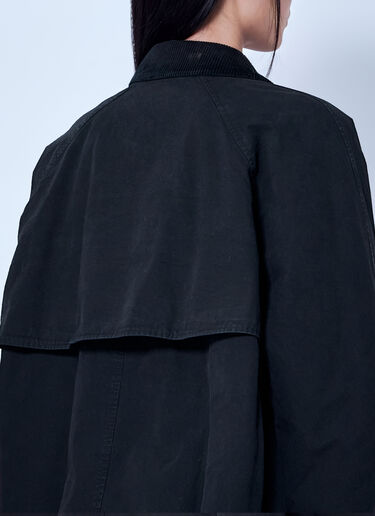 The Row Ina Coat Black row0266009