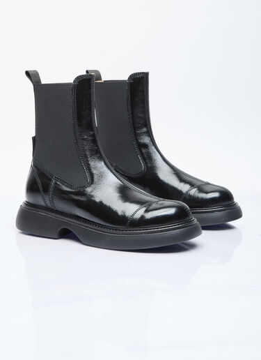 GANNI 에브리데이 미드 첼시 부츠 블랙 gan0255094