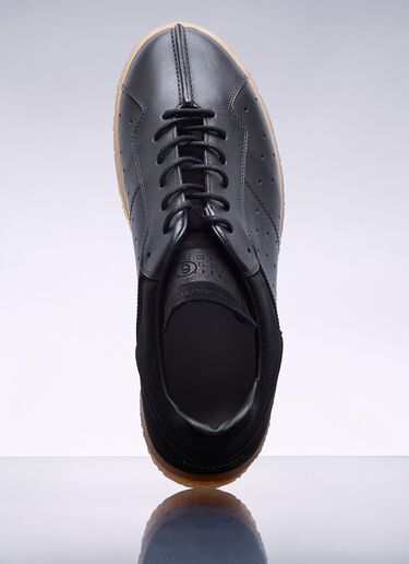 MM6 Maison Margiela ステッチアウト コートスニーカー ブラック mmm0157011