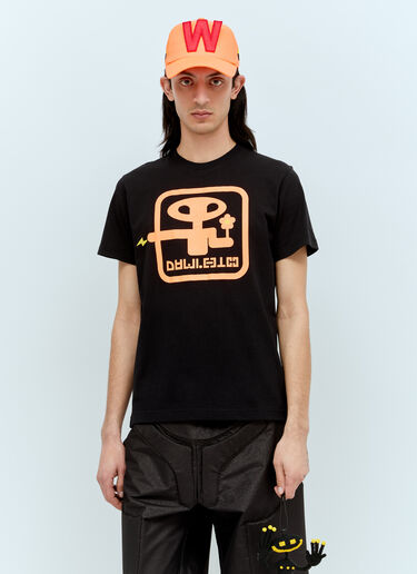 Walter Van Beirendonck W Baseball Cap Orange wlt0156023