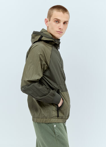 Stone Island 轻量连帽夹克 绿色 sto0156035