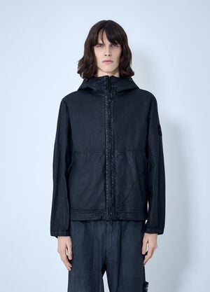 Stone Island Technical Hooded Jacket Black sto0164063