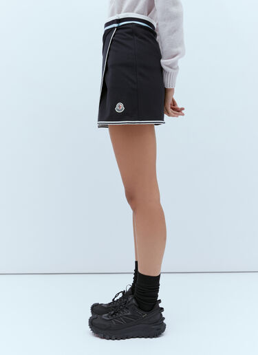 Moncler Wraparound Mini Skirt Black mon0255035