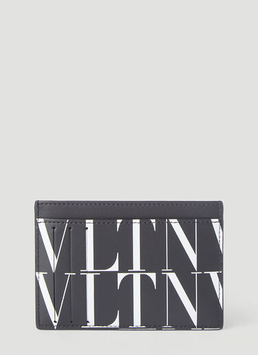 Valentino VLTN Times Card Holder Black val0145039