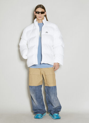 Balenciaga Bi-Material Cargo Pants Beige bal0155007