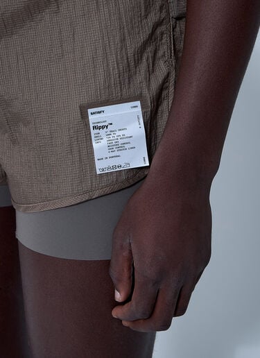 Satisfy Rippy 3 Trail Shorts Brown sat0160005