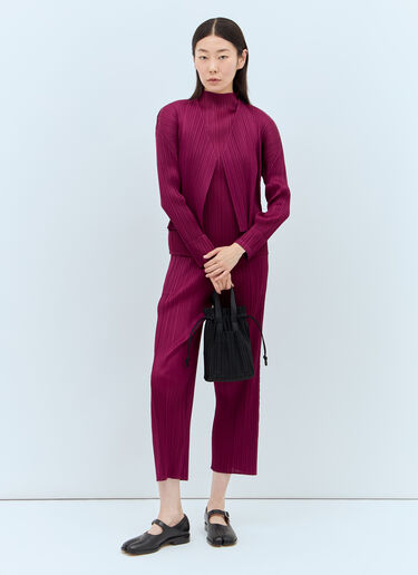 Pleats Please Issey Miyake プリーツトートバッグ ブラック plp0257017