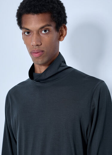 LN-CC® - RIER: Polar Jersey Turtleneck - Grey RIER Polar Jersey Turtleneck Grey rrr0165017