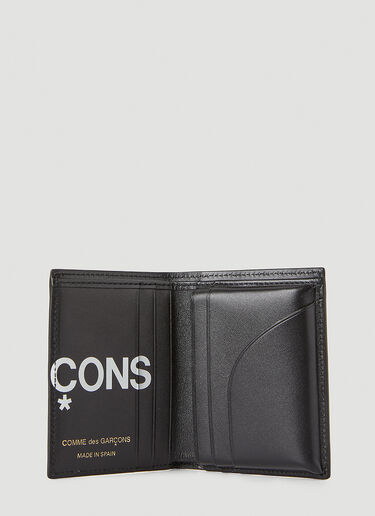 Comme des Garçons Wallet Logo Bi-Fold Wallet Black cdw0346004