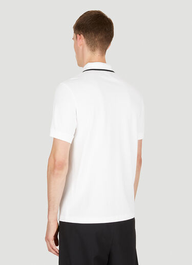 Raf Simons x Fred Perry Patched Polo Shirt White rsf0150006