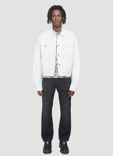 GmbH Denim Jacket White gmb0140006