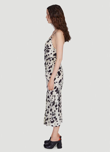 Marni Gathered Slip Dress White mni0249001