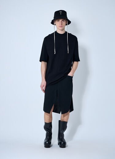 Rick Owens Slivered Shorts Black ric0159026