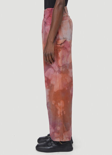 X Carhartt Tie-Dyed Carpenter Pants Stain Shade X Carhartt Tie-Dyed Carpenter Pants Orange stn0342004