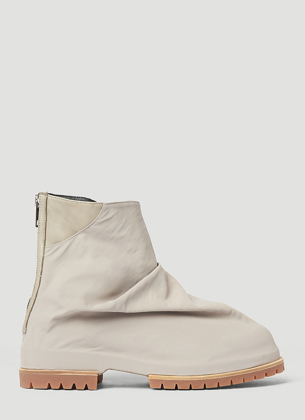 424 Low Folded Boots White ftf0150019