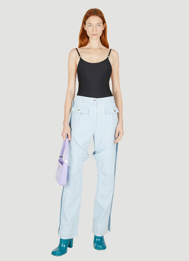 Amelia Cargo Pants Burberry Amelia Cargo Pants Blue bur0247159