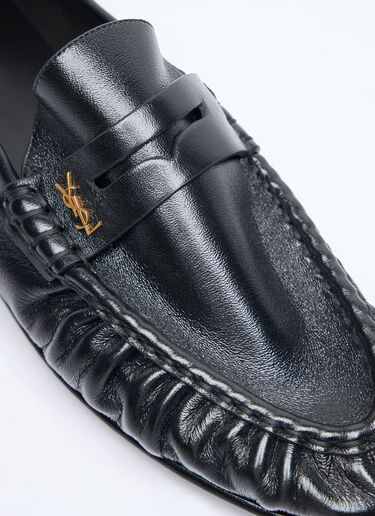 Saint Laurent Le Loafer Penny Slippers Black sla0158011
