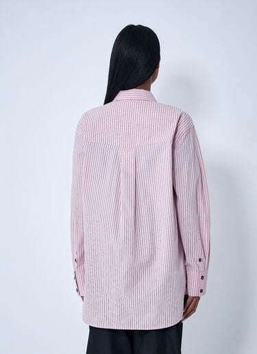 GANNI Stripe Shirt Pink gan0263010
