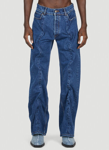 Y/Project Wire Jeans Blue ypr0152027