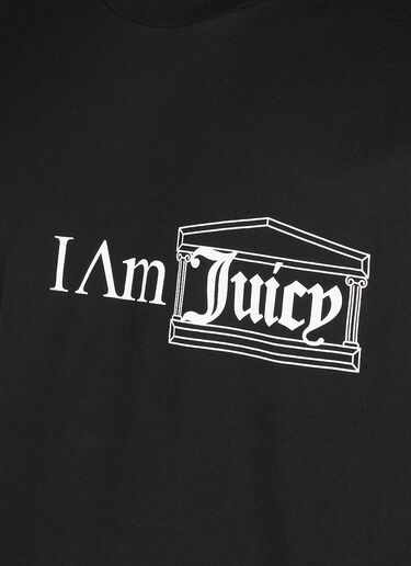 Aries x Juicy Couture I Am Juicy T-Shirt Black ajy0352008