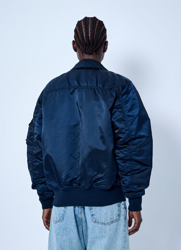 LN-CC® - Alpha Industries: CWU-45/P Base UV Loose Bomber Jacket - Blue Alpha Industries CWU-45/P Base UV Loose Bomber Jacket Blue alp0366007