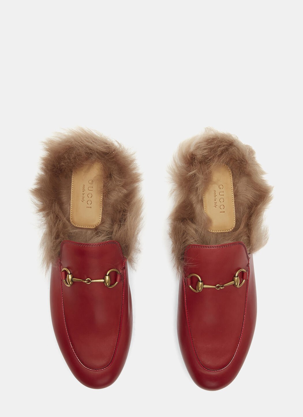 Gucci princetown red clearance