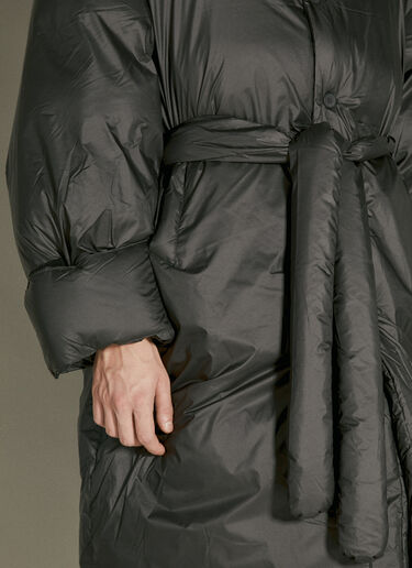 RBI Down Coat Entire Studios RBI Down Coat Black ent0153002