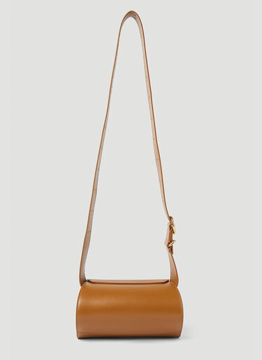 Jil Sander Cannolo Mini Shoulder Bag Brown jil0251027