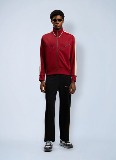 Classic Logo Cargo Track Pants Palm Angels Classic Logo Cargo Track Pants Black pma0162095