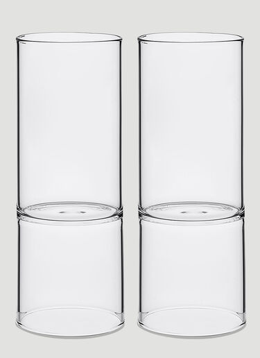 Fferrone Design Set of Two Revolution Wine Glass Transparent wps0644552