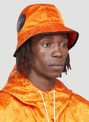 Gucci Eco-Nylon Bucke Hat Orange guc0141135