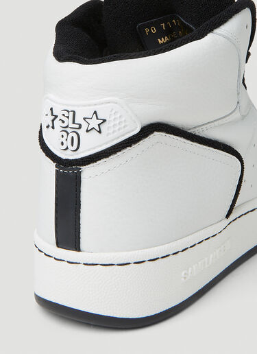 Saint Laurent SL/80 High Top Sneakers White sla0151053