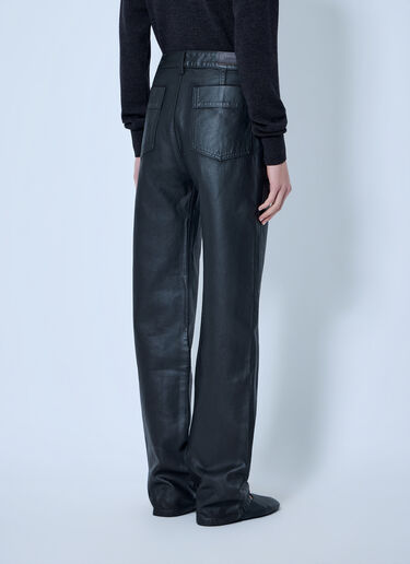 LN-CC® - Lemaire: Five Pockets Twisted Pants - Black Lemaire Five Pockets Twisted Pants Black lem0266005