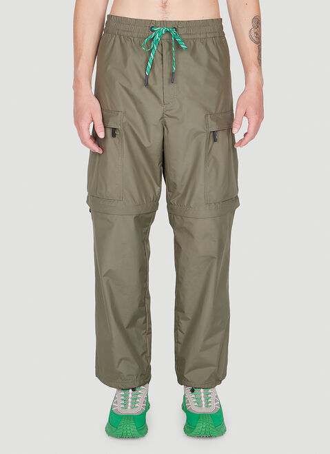 Moncler Grenoble 양면 팬츠 그린 mog0151001