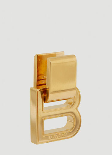 Hourglass Earrings Balenciaga Hourglass Earrings Gold bal0251126