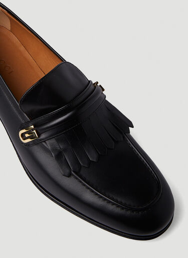 Mirrored G Loafers Gucci Mirrored G Loafers Black guc0151081